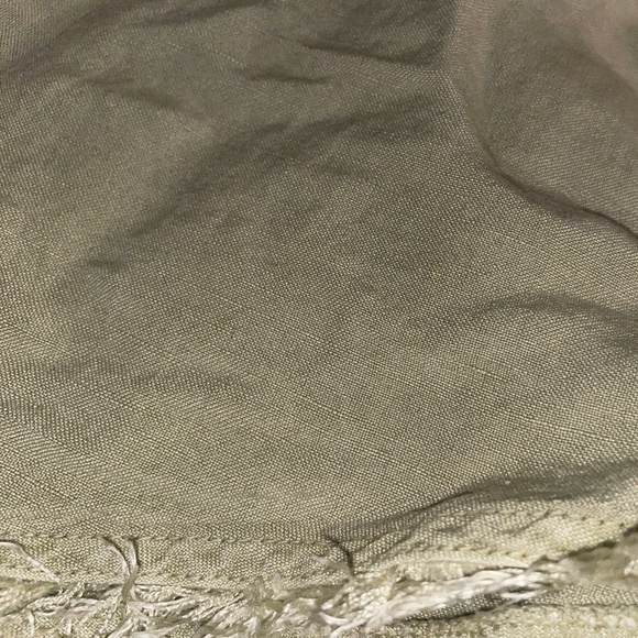 Brand New Young Fabulous & Broke YFB Linen Blend Drawstring Shorts - Picture 6 of 9